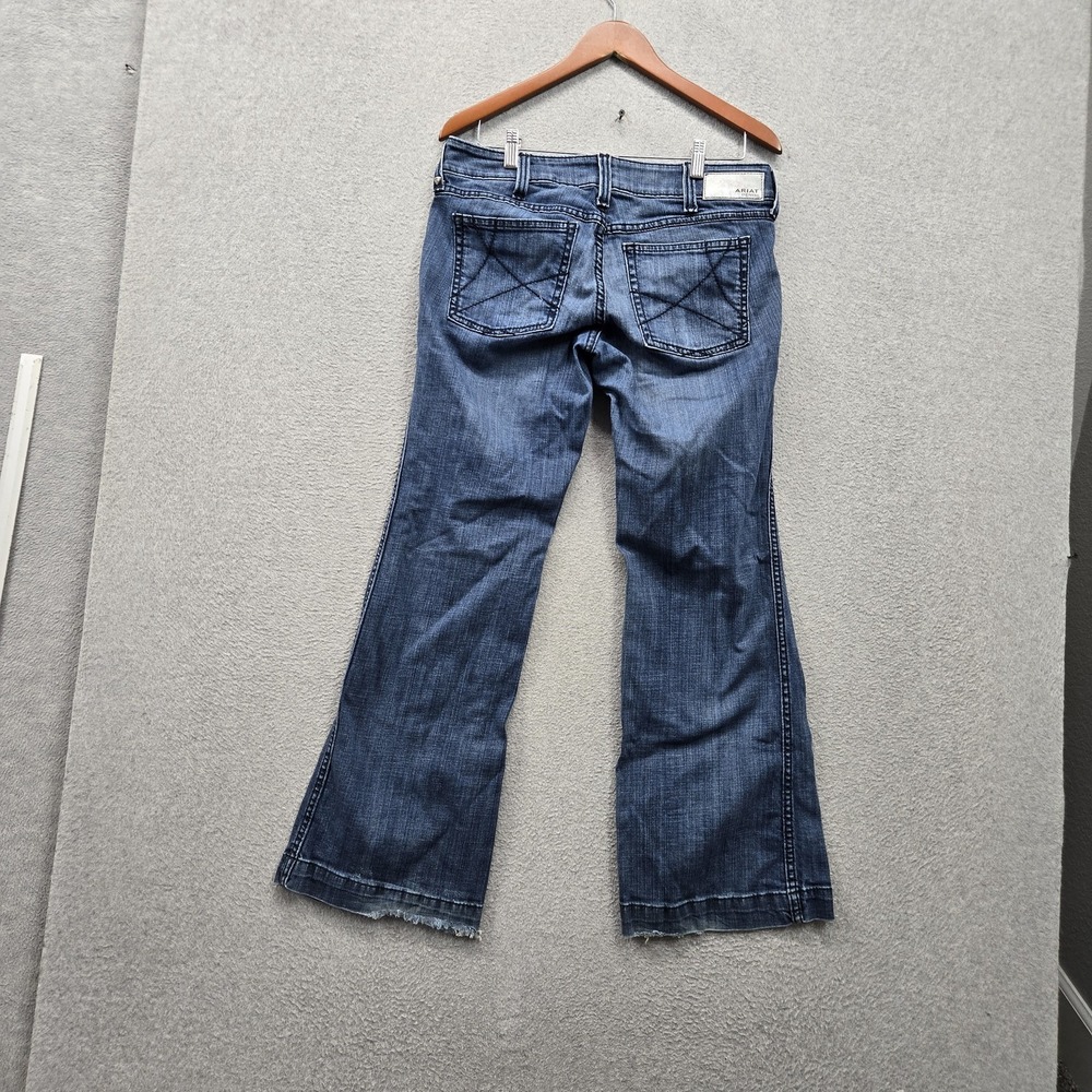 Ariat Women Jeans 30S Blue Denim Bootcut 24.5" Inseam Stretch